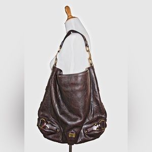 Vintage Michael Kors Collection 2010 Brown Hobo Bag